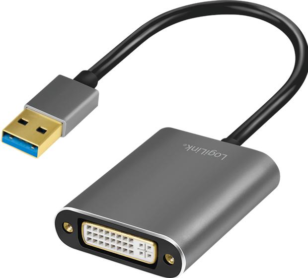Produktbild LogiLink USB 3.0 zu (DVI, 5.10 cm)