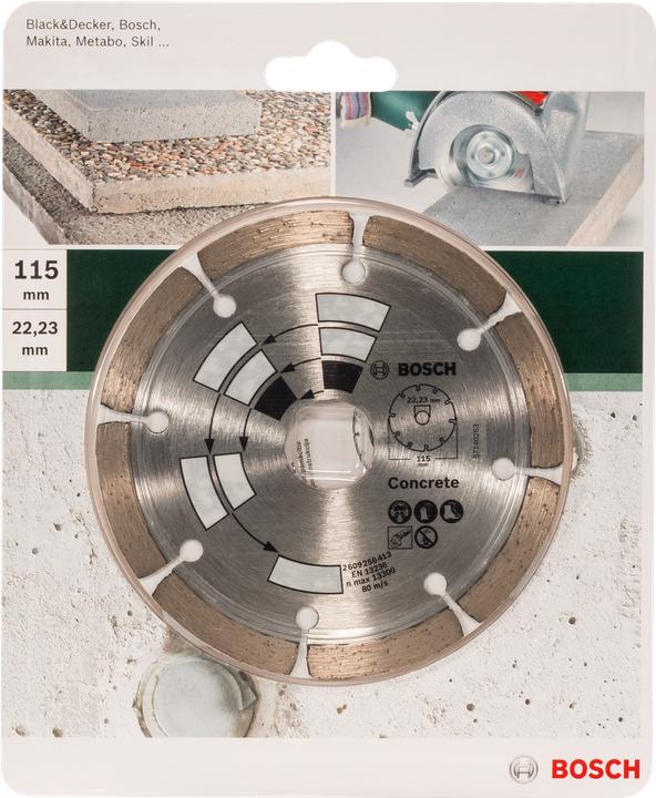Actual product image Bosch Professional Zubehör Diamond saw blade concrete Acce