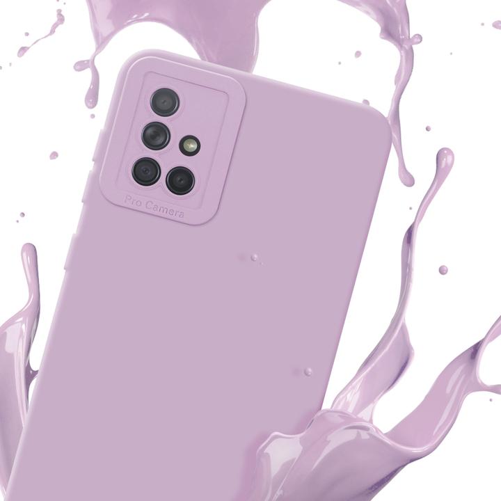 Actual product image Cadorabo Case for Samsung Galaxy A71 4G in TPU Fluid LM162 Style (Samsung Galaxy A71)