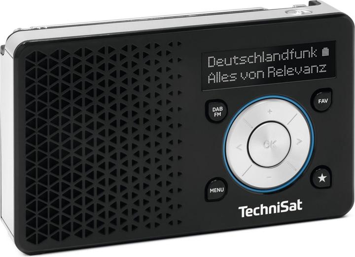 Produktbild TechniSat DigitRadio 1 ASA schwarz/silber (FM, DAB+)