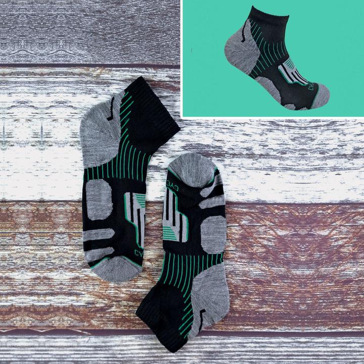 Produktbild Sock Snob 12er Pack Fahrradsocken Kurz | Anti-Blasen Sports Socken (39 - 45)