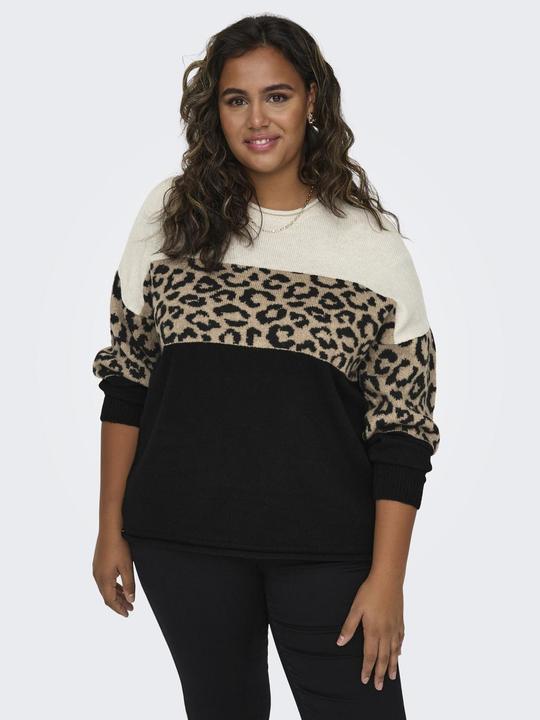Immagine prodotto Only Maglione a maglia con scollo rotondo Curvy (54, XL)