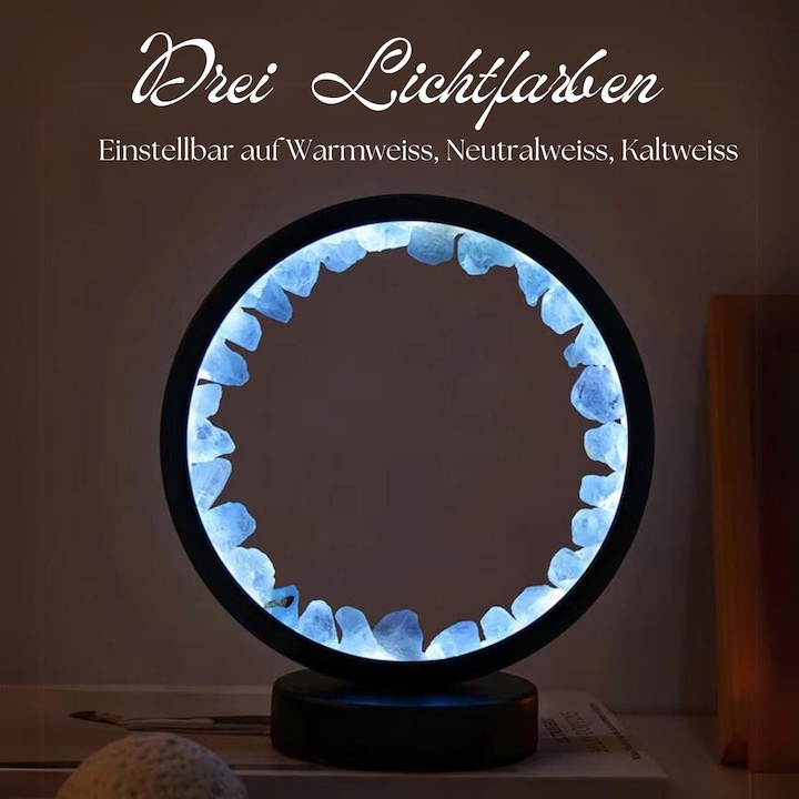 Produktbild Hermex Dekotischlampe Nachttischlampe Nachtlicht Nachtleuchte Schlafzimmerlampe Stimmungslicht