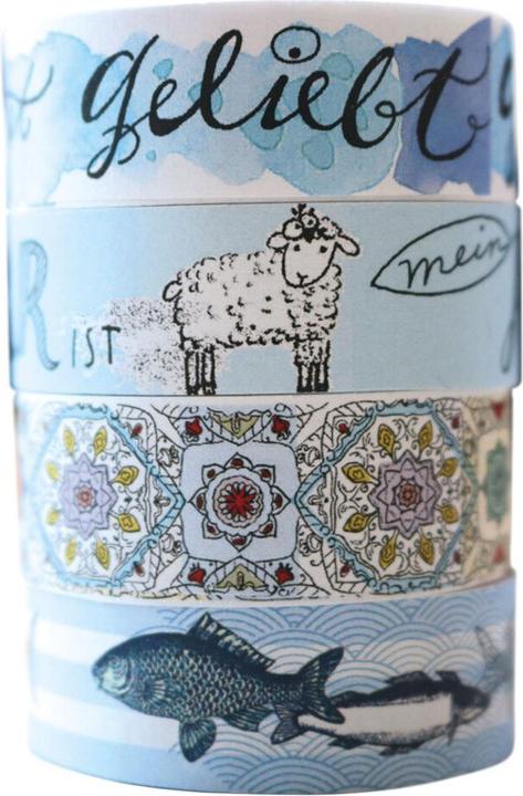 Actual product image Washi Tapes Design Blue,2rolls.28144
