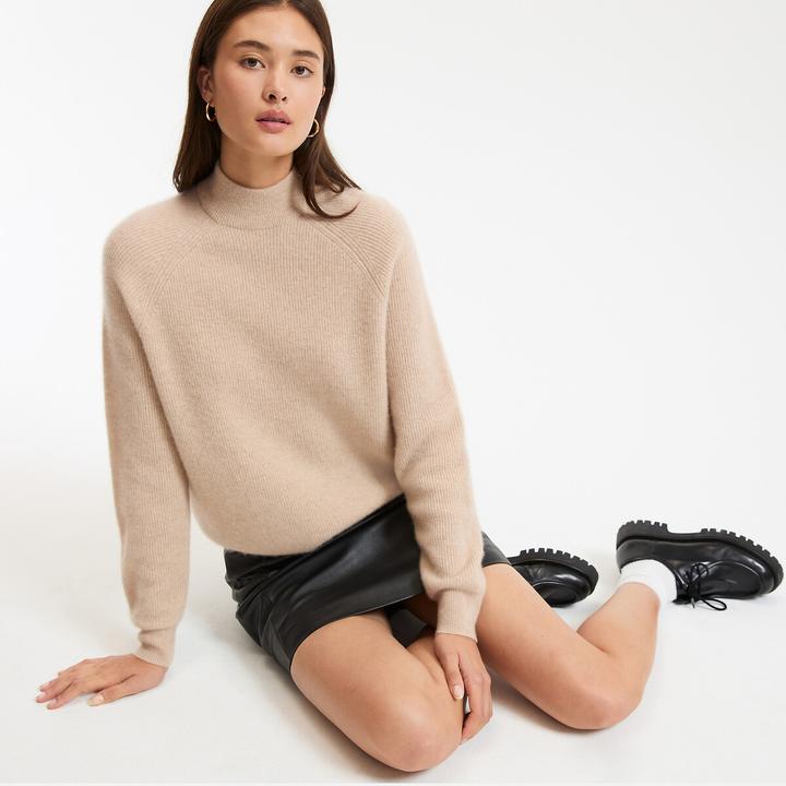 Produktbild La Redoute Collections Stehkragenpullover (XL)