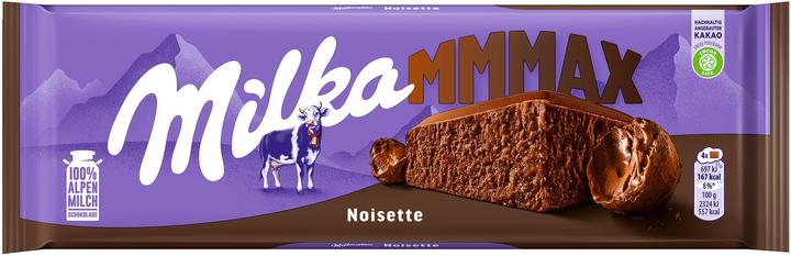 Image du produit Milka Tablette de chocolat Mmmax Noisette (270 g)