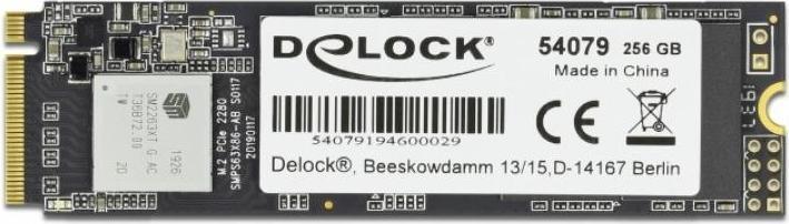 Image du produit Delock 54079 (256 Go, M.2 2280)