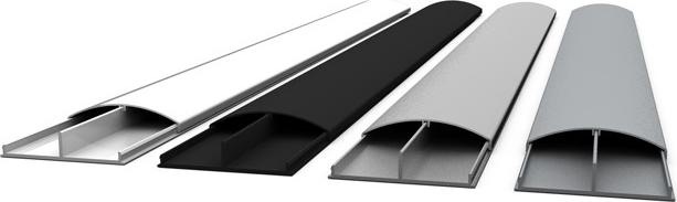 Produktbild Multibrackets Aluminium Kabelkanäle (Kabelkanal, 110 cm)