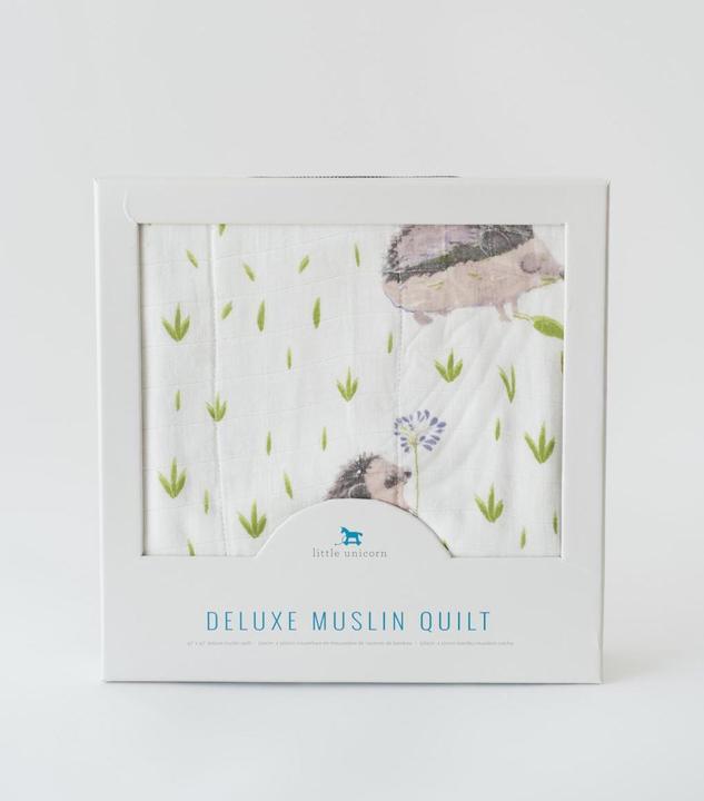 Actual product image little unicorn Deluxe Muslin Quilt (120 x 120 cm)