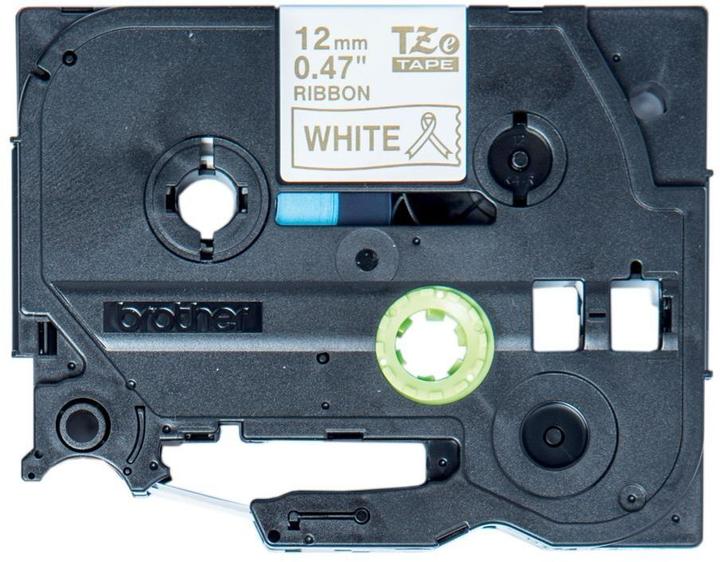 Actual product image Brother TZe-R234 (1.20 cm, White, Gold)