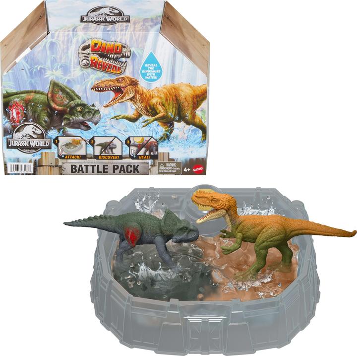 Actual product image Jurassic World Dino Reveal Deluxe Battle Pack - (Assorted - 1 piece)