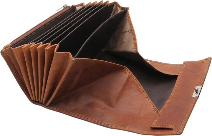 Actual product image Esquire Dallas waiter's wallet leather 18 cm