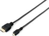 Produktbild equip micro HDMI (Typ D) — HDMI (Typ A) (1 m)