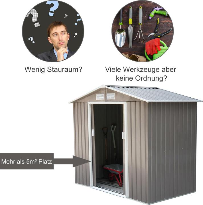 Produktbild Outsunny Gartenschuppen