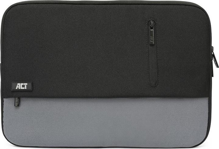 Actual product image ACT Urban laptop sleeve 15.6", black/grey (15.60", Universal)