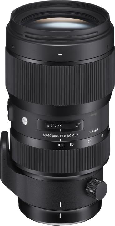 Image du produit Sigma 50-100mm f/1.8 DC HSM ART Canon EF-S (Canon EF, APS-C / DX)
