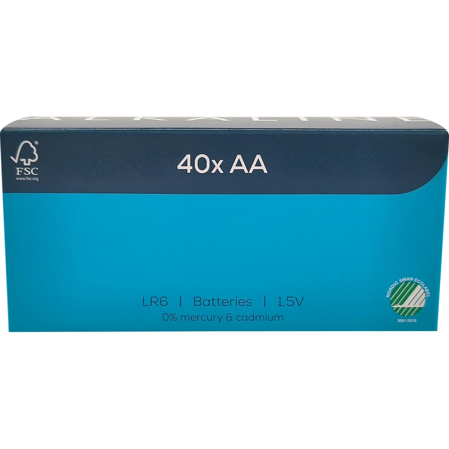 Deltaco LR6-40B (1 pz., AA / LR6 / LR06 / Mignon / R6 / R14505, 2800 mAh), Batterie + pile