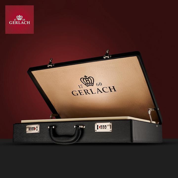 Immagine prodotto Gerlach Set di posate Shiny Valor, acciaio inox, argento, 52 x 42 x 10 cm, 68 pezzi (68 pz., Set di posate)