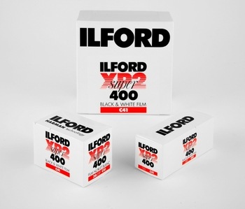Actual product image Ilford XP-2 Super 120