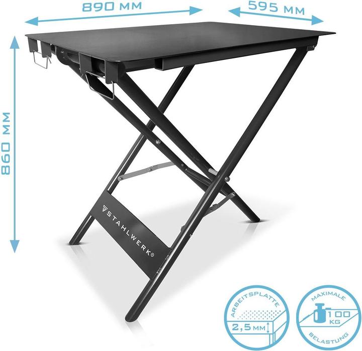 Image du produit Stahlwerk FWT-890 ST (89 cm, 59.50 cm)