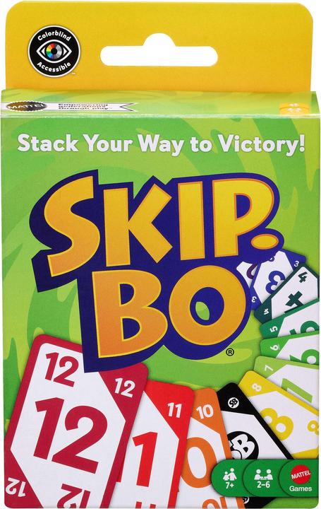 Mattel Skip-bo-Refresh-Spiel (2 - 6 Spieler)