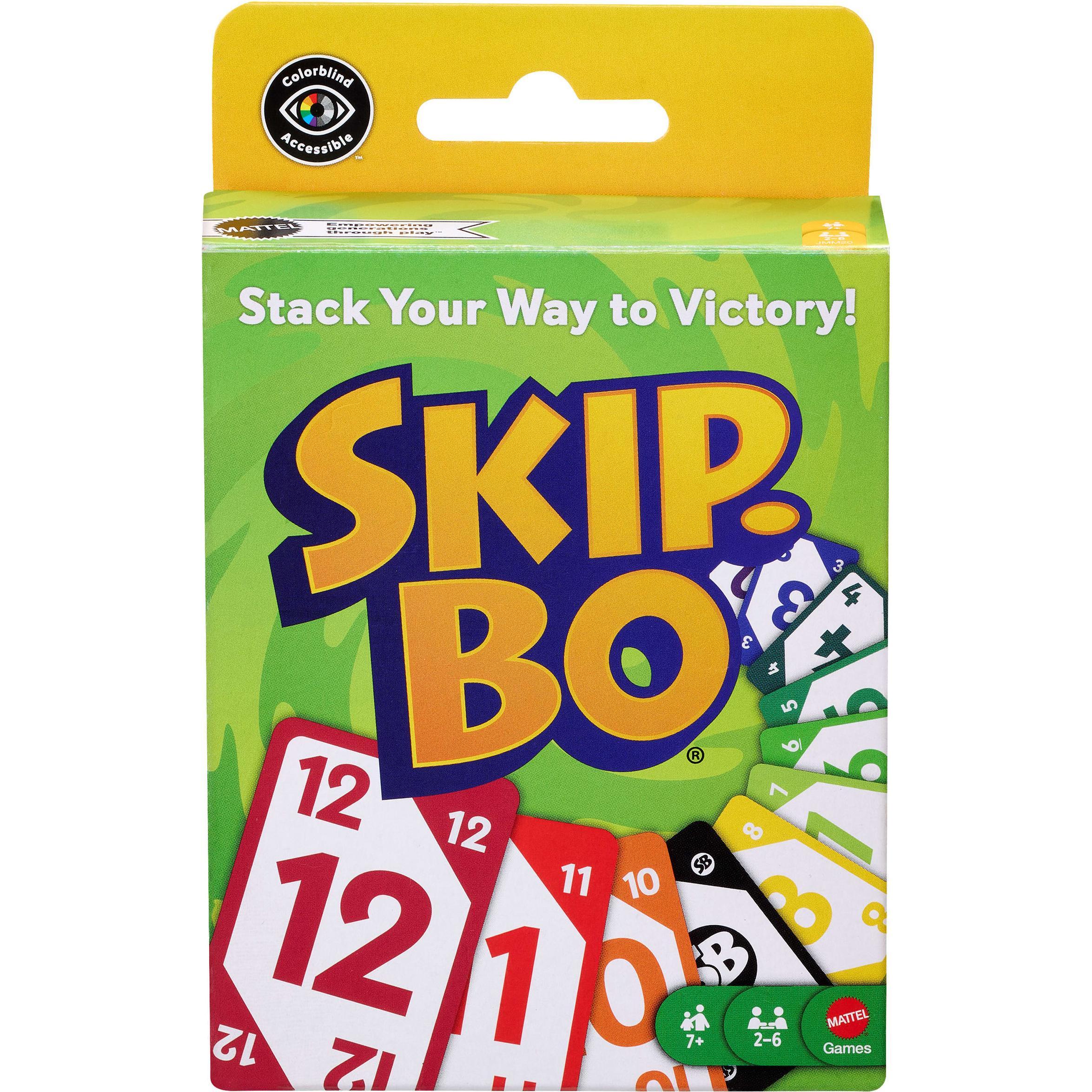 Mattel Skip-bo-Refresh-Spiel (2 - 6 Giocatori)