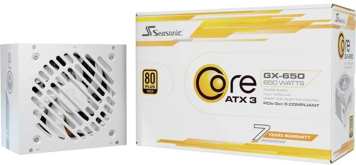 Seasonic Sea Sonic 650W Core SRP-CGX651-A5A32SF-W ATX 3.1 80+ Gold (650 W)