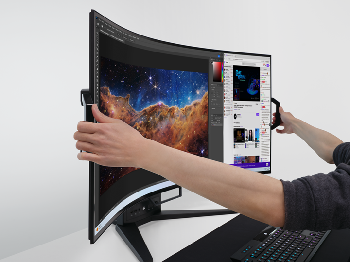 Produktbild Corsair Xeneon Flex 45WQHD240 (3440 x 1440 Pixel, 45")