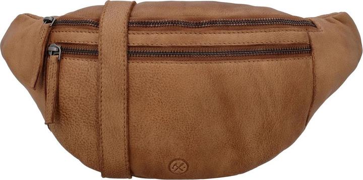 Produktbild Hide & Stitches Paint Rock Heuptas - Fanny Pack - Festival Tasje - Cognac - 100% Leer