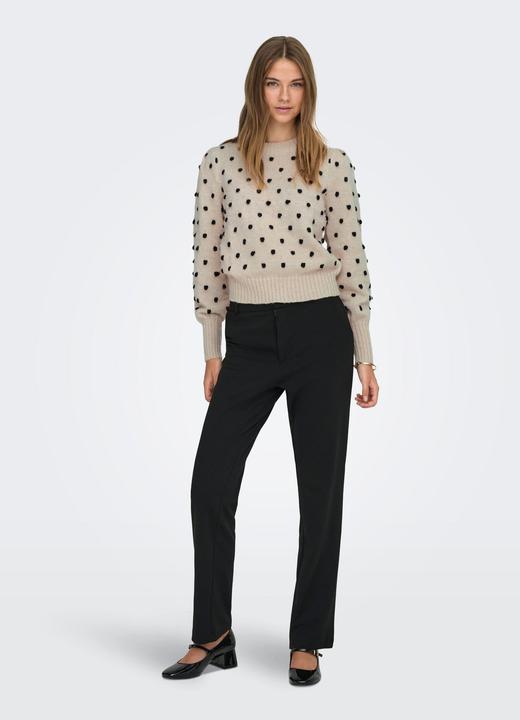 Produktbild JdY Normal geschnitten Hoch geschlossen Lange Bündchen Puffärmel Pullover Strickpullover (XXL)