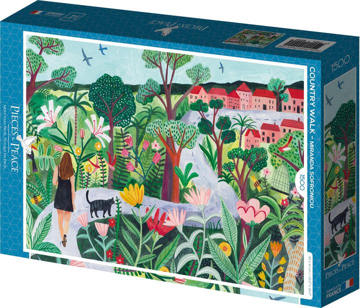 Actual product image Pieces & Peace Puzzle 1500 pieces Country Walk (1500 pieces)