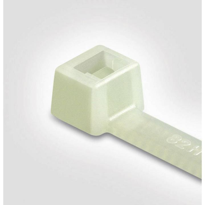 Actual product image HellermannTyton Cable tiex245natural (Plastic cable ties, 101.60 mm, 100 pcs.)