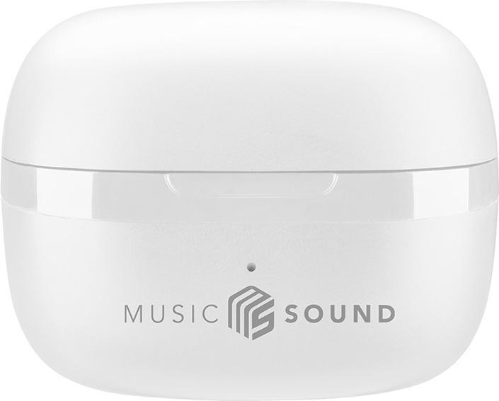 Image du produit Cellularline Music Sound Flow Casque intra-auriculaire sans fil Musique et appels Bluetooth Blanc (Pas de réduction du bruit, 25 h, Sans fil)
