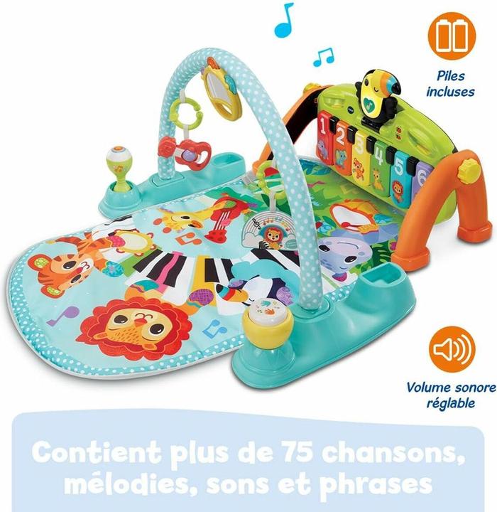 Actual product image VTech Tapis Tap Tap Piano évolutif (48.50 x 84.40 cm)