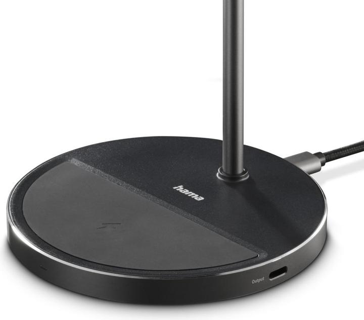 Image du produit Hama Kabelloses Qi2-Ladegerät, induktiv Schnellladen, 2in1-Ladestation, 15 W (15 W)