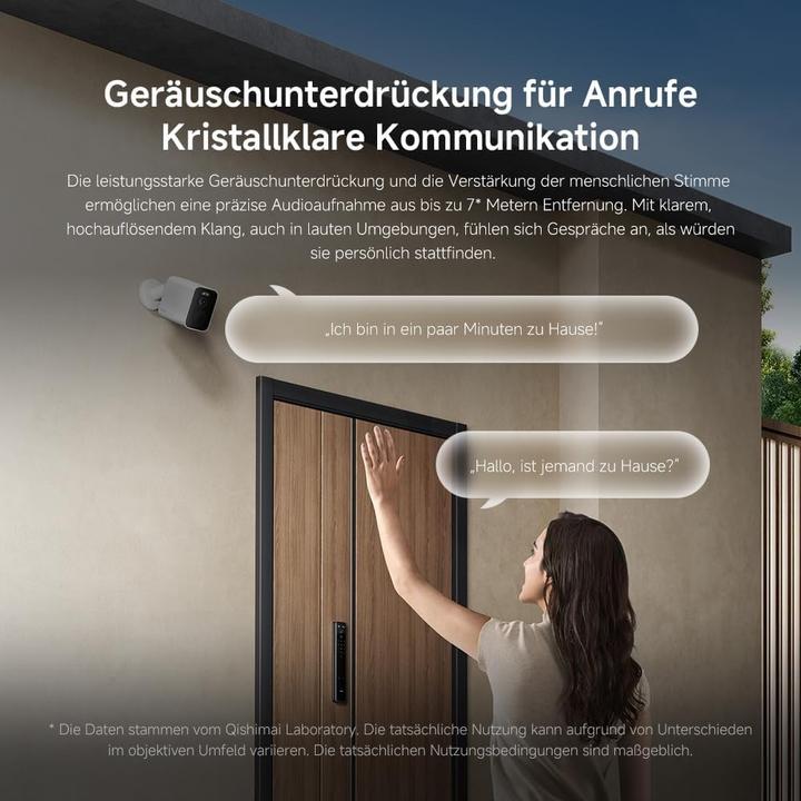 Immagine prodotto Xiaomi Telecamera per esterni BW500, BHR8301GL (2560 x 1440 Pixels)