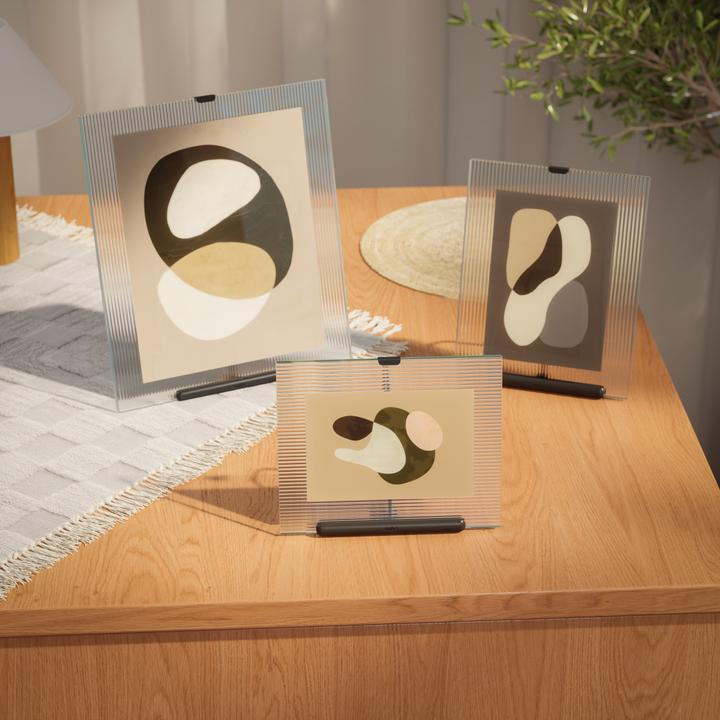 Actual product image Umbra Flute Bilderrahmen aus Glas (20 x 25 cm, 10 x 15 cm, 13 x 18 cm)