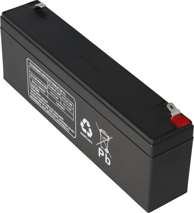 Immagine prodotto Multipower Akku MP2.2-12 Blei Akku, 4,8mm Faston Stecker MP2,2-12 (12 V, 2.20 Ah)