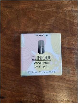 Actual product image Clinique Cheek Pop (04 - Plum Pop)