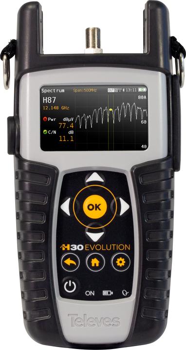Actual product image Televes H30Evolution with full equipment IPTV + WIFI - Analyzer H30E-F (Measurement technology)