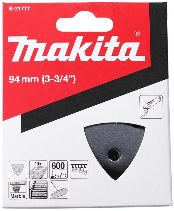 Actual product image Makita Delta sanding pap. Stone K600 (600)