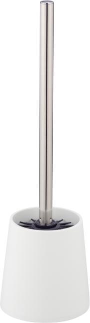 Wenko WC-Garnitur Mod. Sortino Weiss WC-Bürstenkopf aus Silikon
