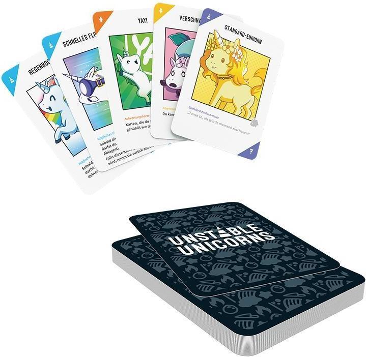 Immagine prodotto Asmodée TTUD0001 - Unstable Unicorns - Gioco di carte, per 2-8 giocatori, da 8 anni (DE Edition) (Tedesco)