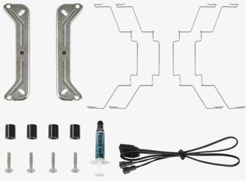 Actual product image AeroCool Ventilateur Processeur Mirage 4 RGB (Noir) (155 mm)