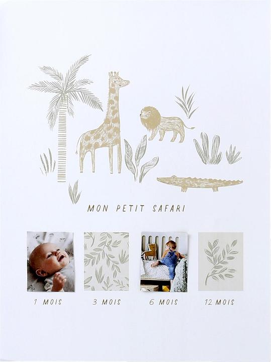 Actual product image Vertbaudet Baby Meilenstein-Poster für Fotos BABYLON