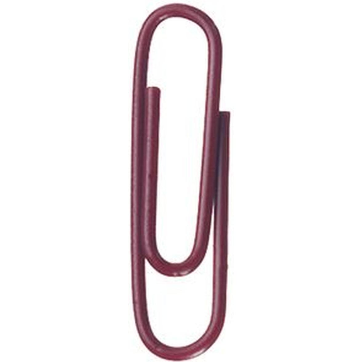 Alco, Büroklammer, Briefklammer Metall kunststoffüberzogen 26mm braun VE=1000 Stück (1 x)