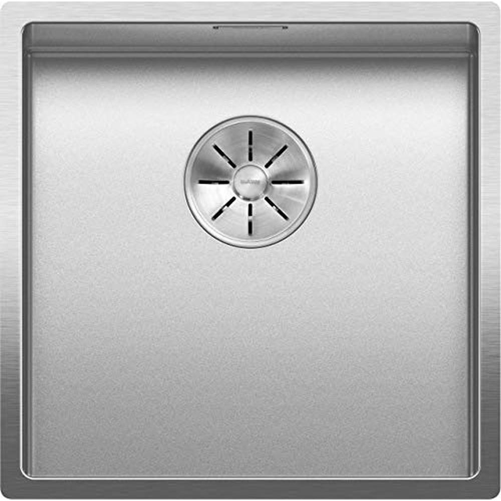 Blanco, Lavello, Claron 400-IF Durinox (Lavandino montato in alto, 44 cm, 44 cm)