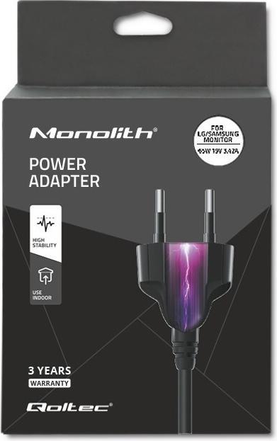 Produktbild Qoltec 51773 Power adapter for Samsung monitor