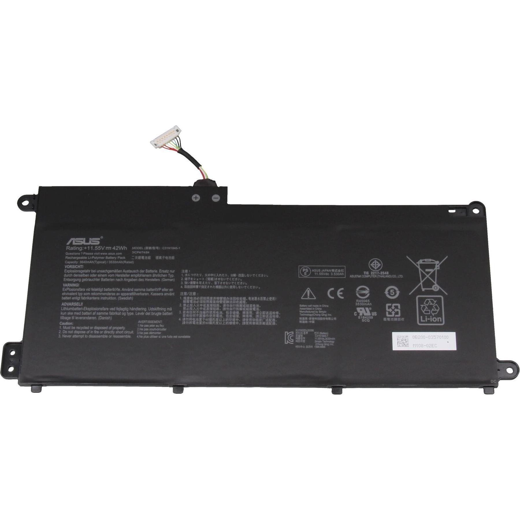 ASUS 0B200-03570100 (3640 mAh), Notebook Akku