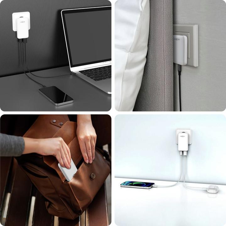 Actual product image Ansmann USB-C Wall Charger 265PD (65 W, 2 ports)